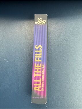 Lilly Lashes All The Fills 3D Brow Tinted Fiber Gel — purple, pink, gold